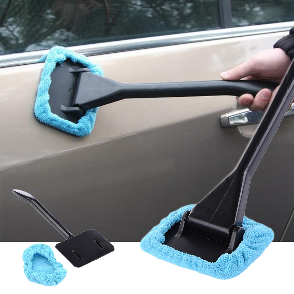 ڵ â Ŭ  귯 ڵ â â  ũ ȭ̹ Ÿ õ 귯 ڵ û /Auto Window Cleaner Car Wash Brush Car Window Windshield Wiper Microfiber Towel Cloth Br